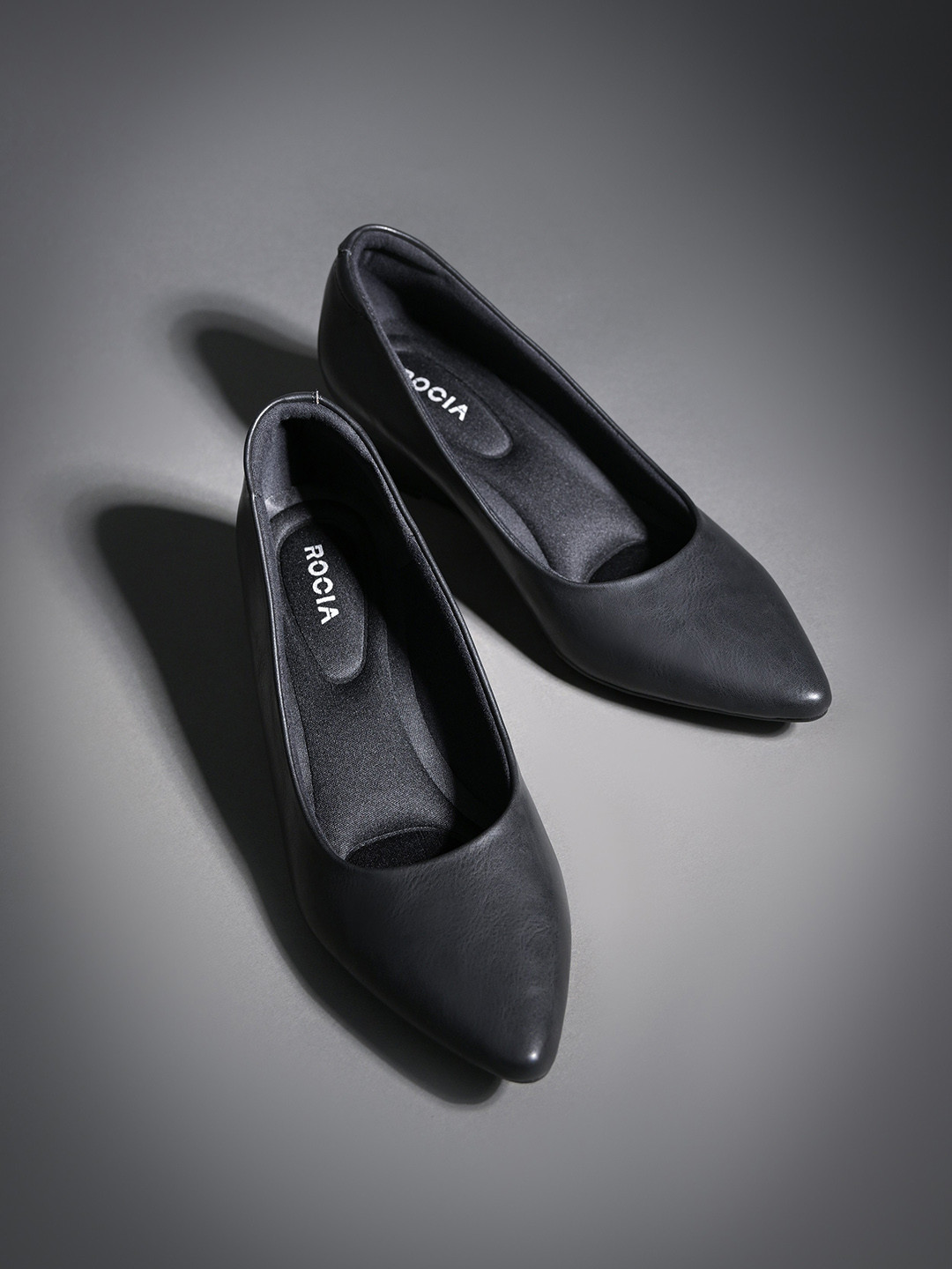 Rocia Pointed Toe Wedge Pumps