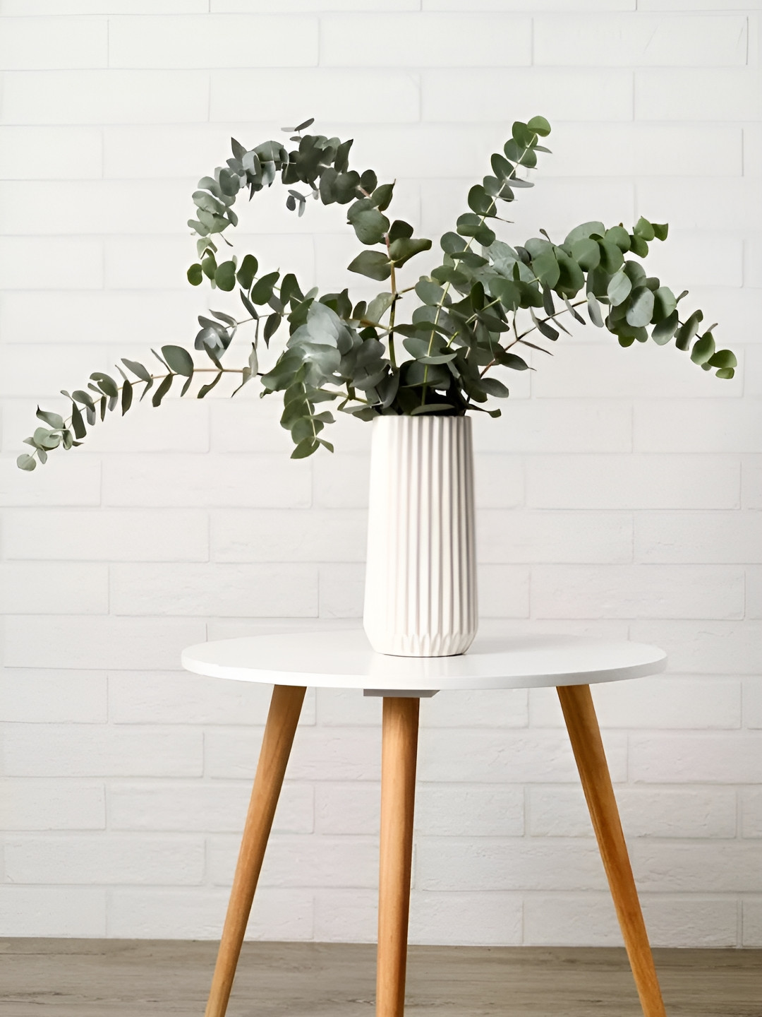 ArteCasa Set of 5 Green Dried Flower Eucalyptus