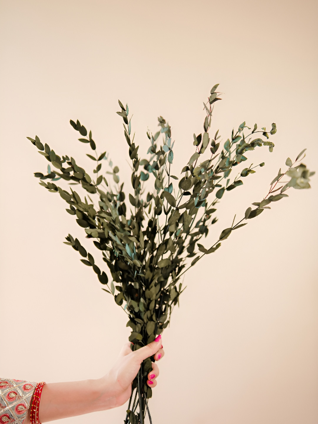 ArteCasa Green Dried Leaves Flower