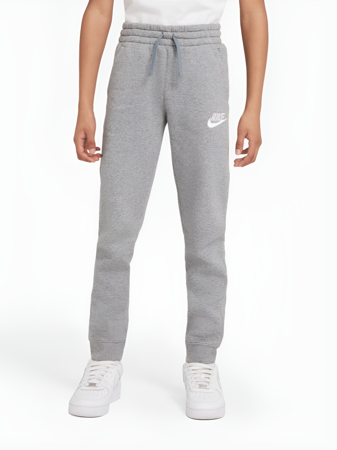 Boys nike grey joggers best sale