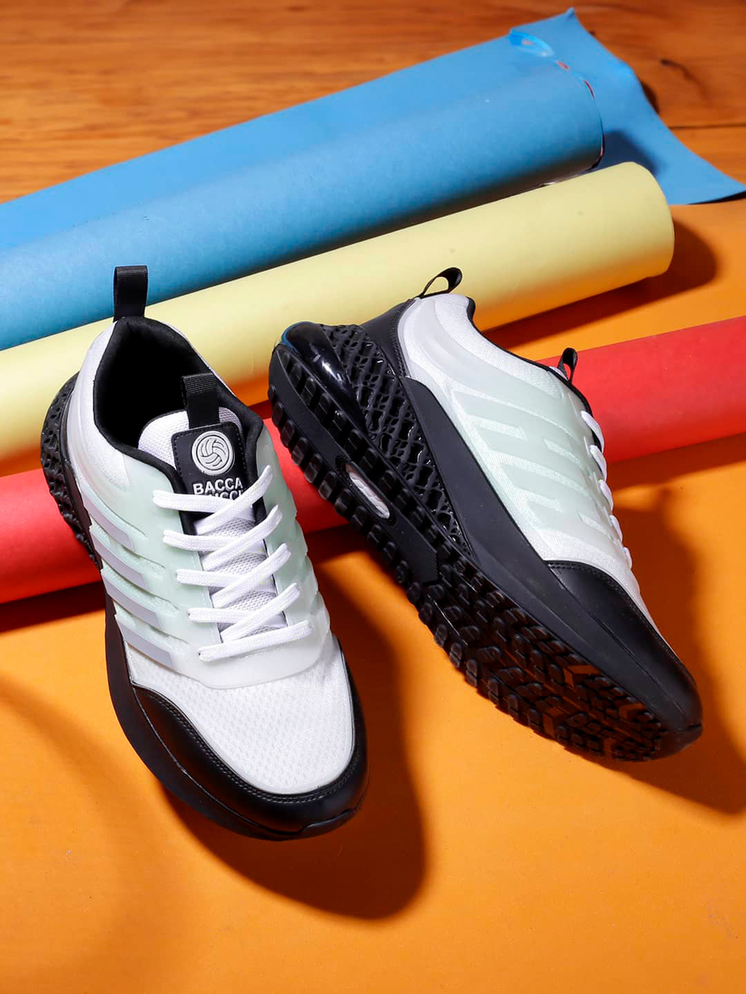 bacca bucci Men Textured Training or Gym Shoes