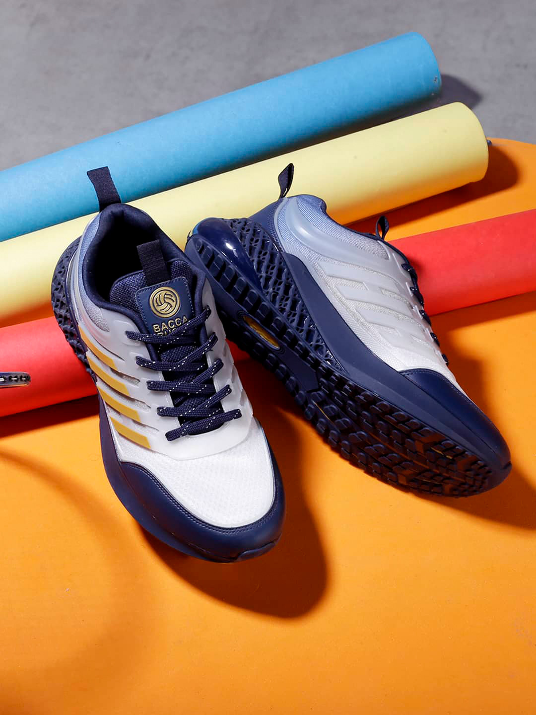 bacca bucci Men Textured Training or Gym Shoes