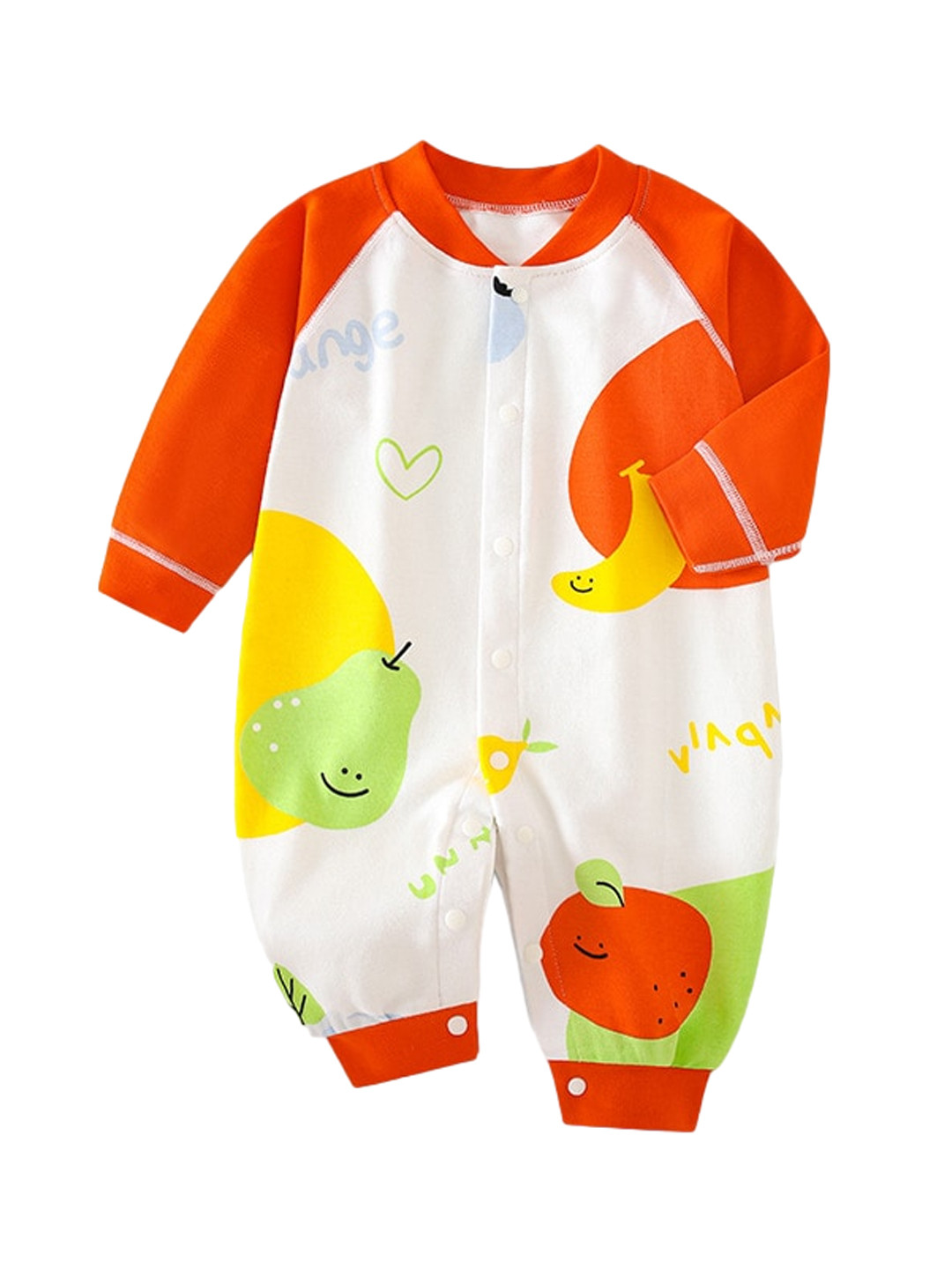 StyleCast x Revolte Infant Girls Conversational Printed Cotton Romper