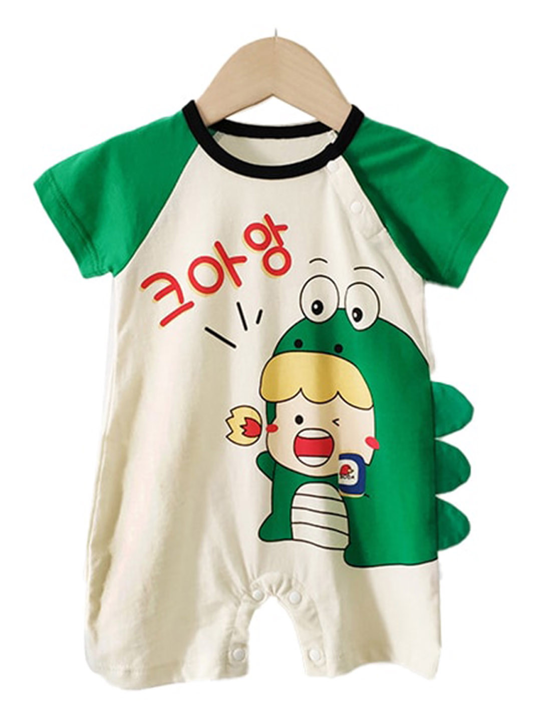 StyleCast x Revolte Infants Boys Graphic Printed Cotton Romper