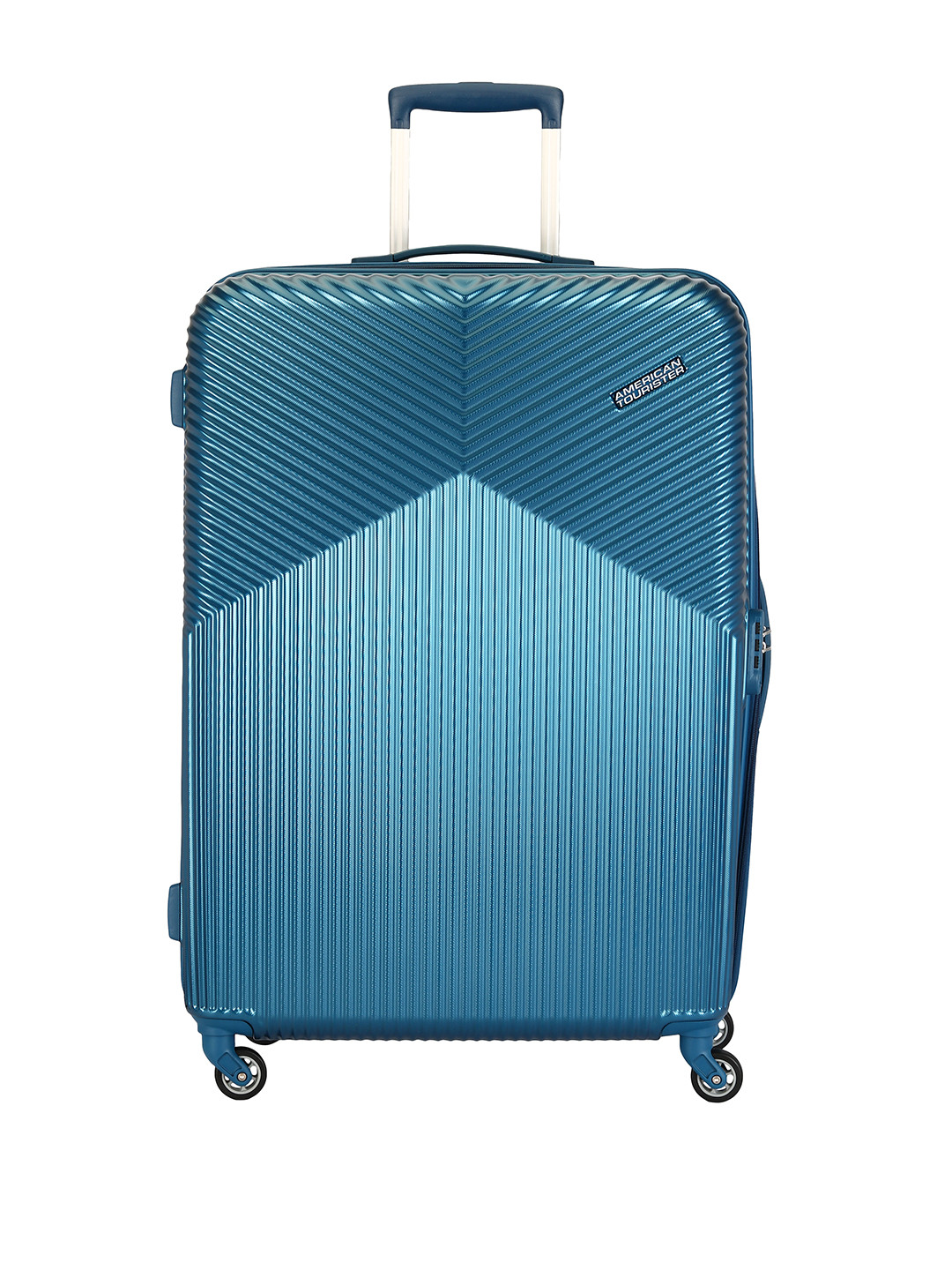 AMERICAN TOURISTER GEORGIA Self-Striped Hard Sided Cabin Trolley Suitcase