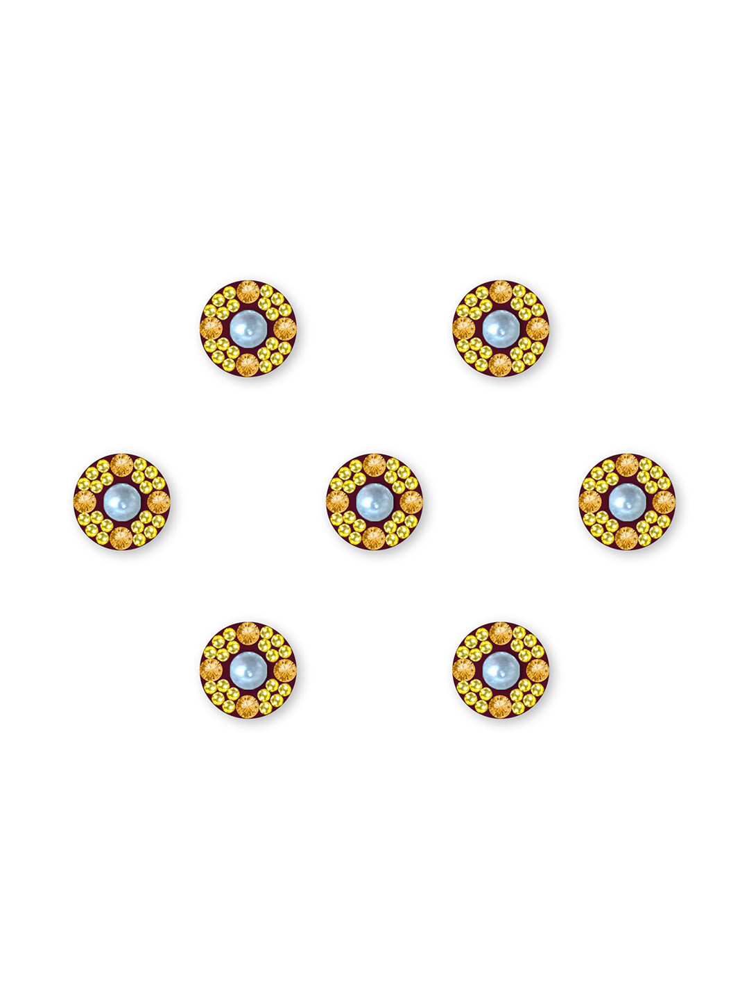 Comet Busters Set of 7 Traditional Designer Bindis