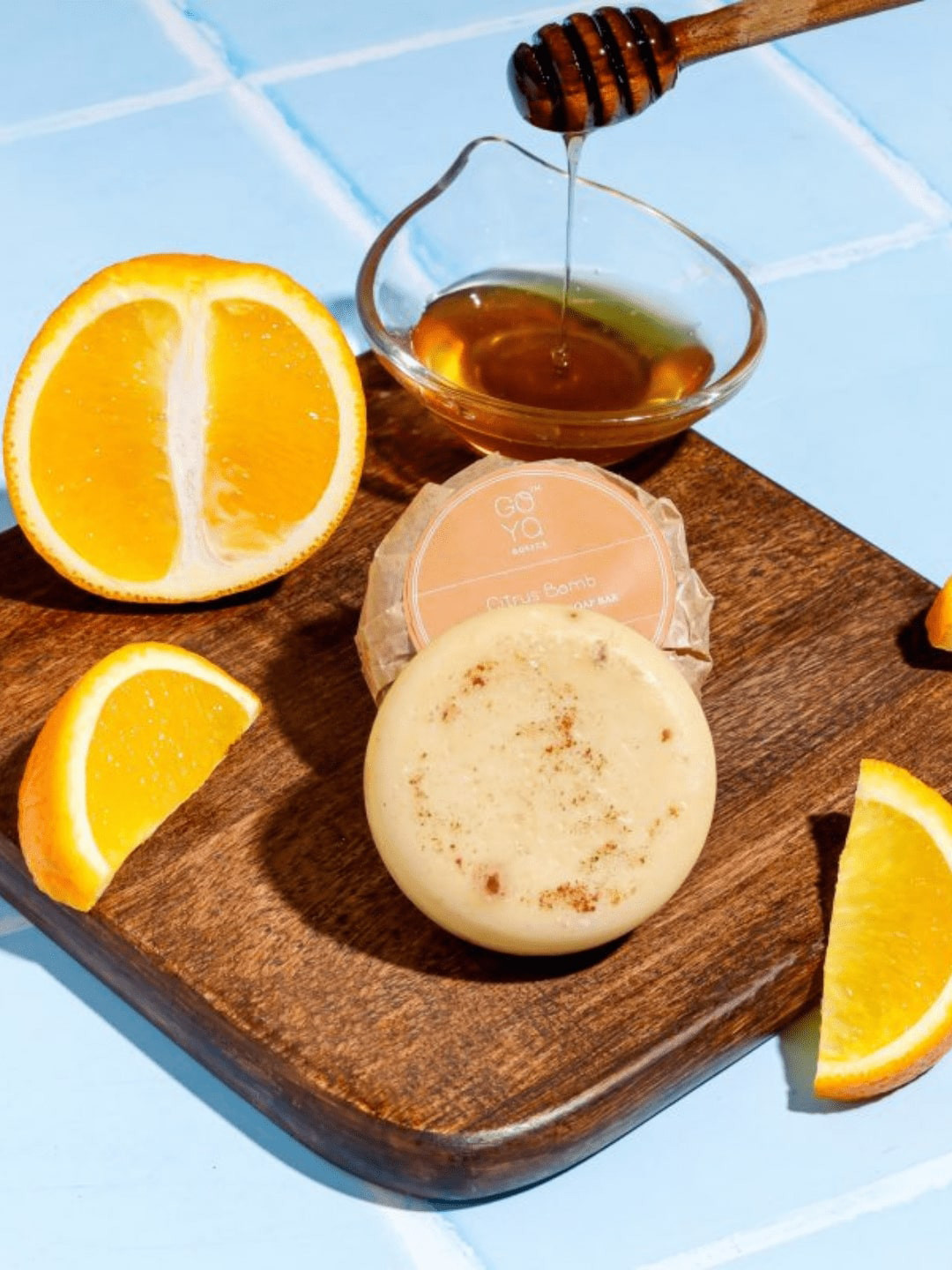 GOYA BASICS Citrus Bomb Goat Milk Soap With Honey - 90g