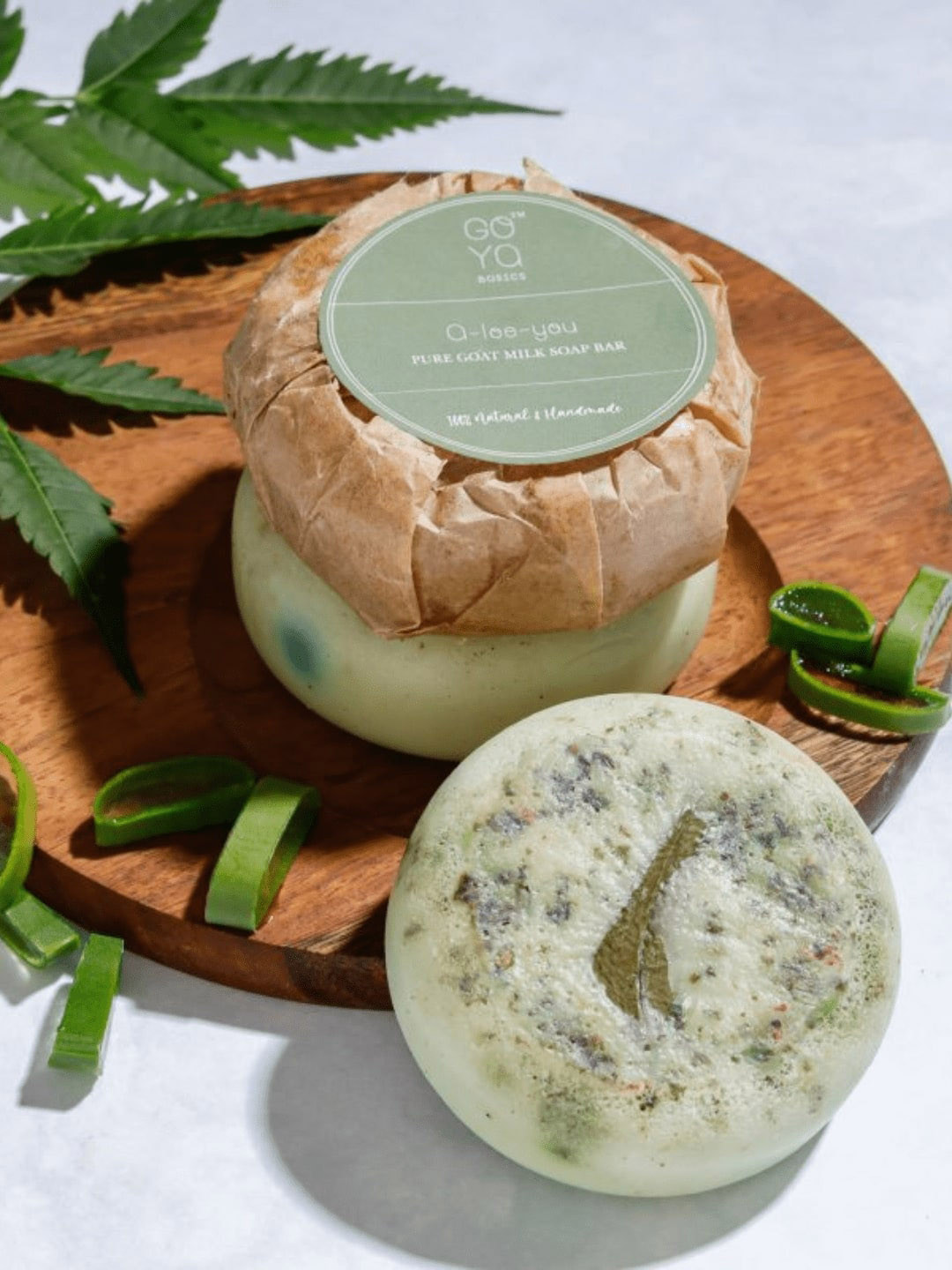 GOYA BASICS A-loe you Goat Milk Soap With Neem - 90g