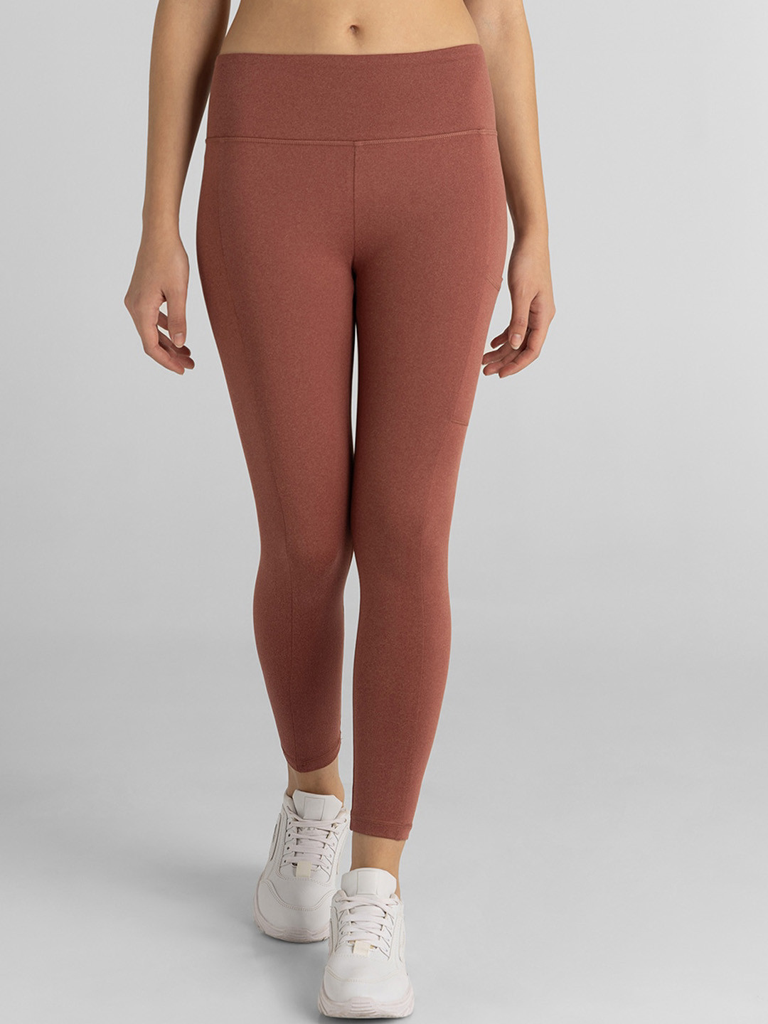 Van Heusen Women Proactive  Side Printed Snug Fit & High Stretch Yoga Pant