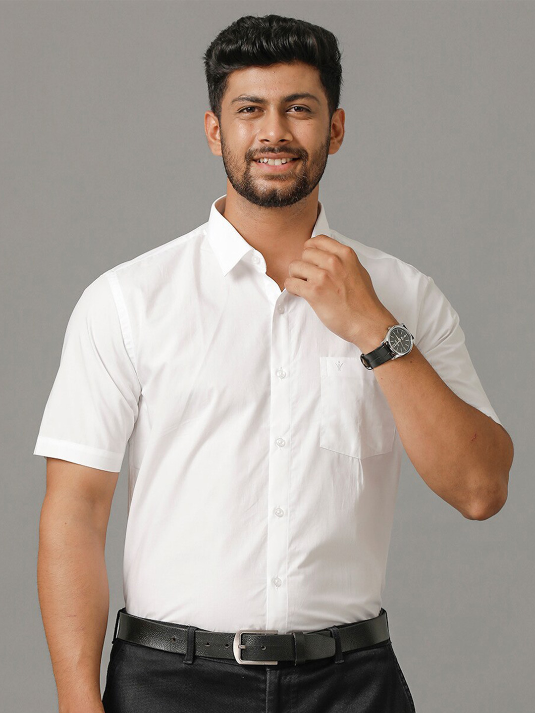 Ramraj Premium Short Sleeves Formal Shirt