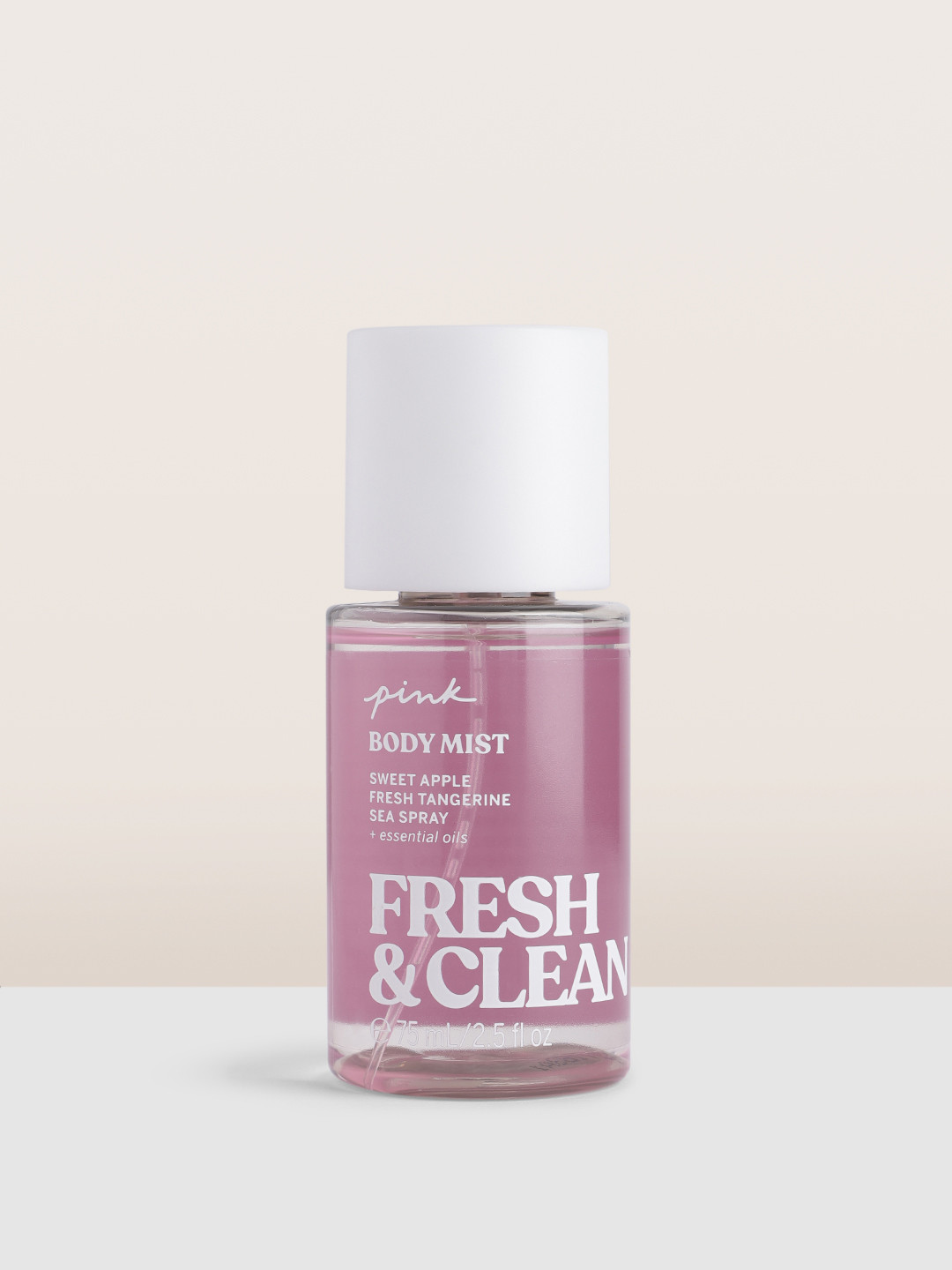 Victoria's Secret Fresh And Clean Pink Mini Body Mist - 75 ml