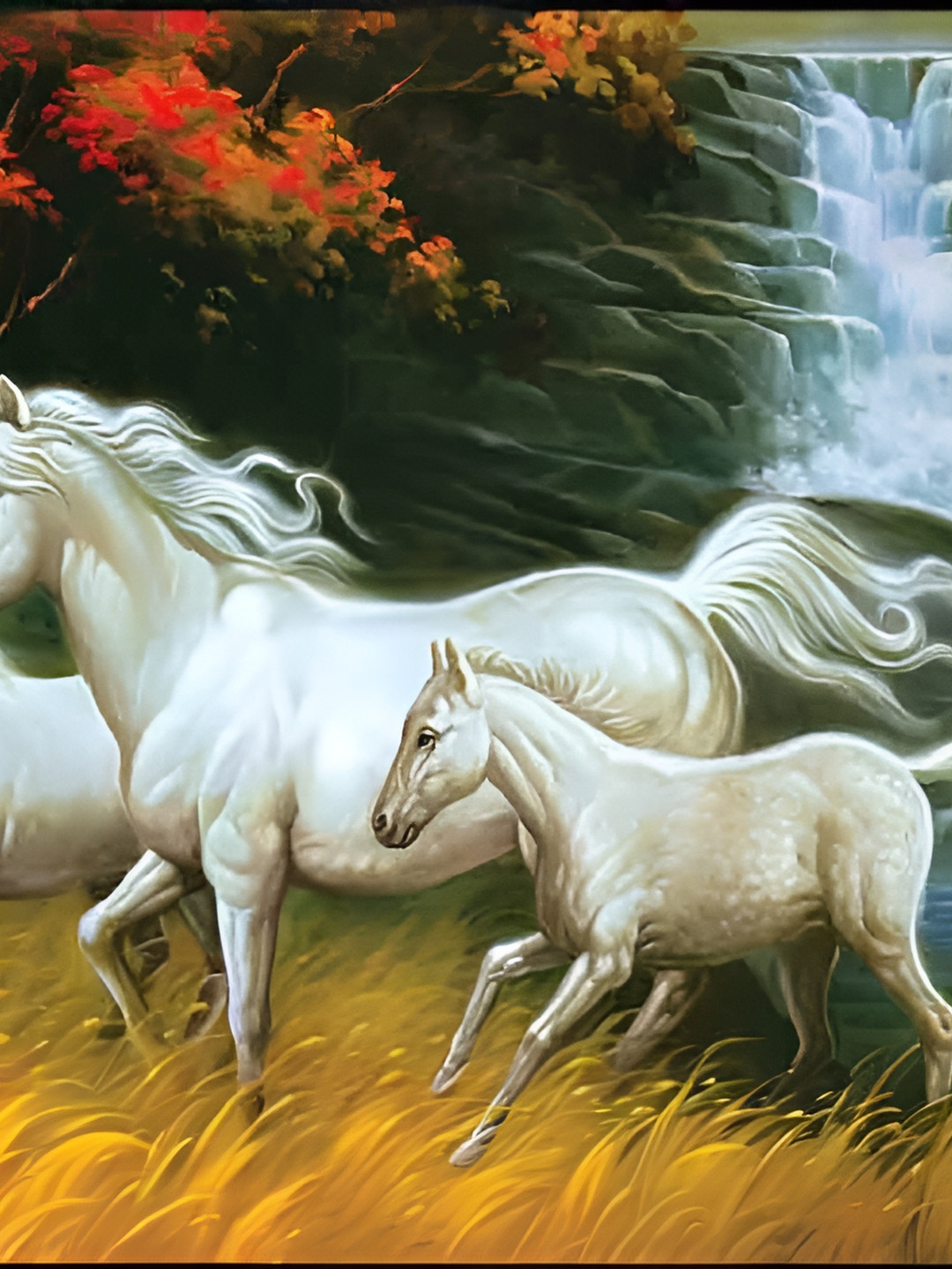 Wallpics Green & Yellow Self Adviser Printed Waterpoof Wall Sticker