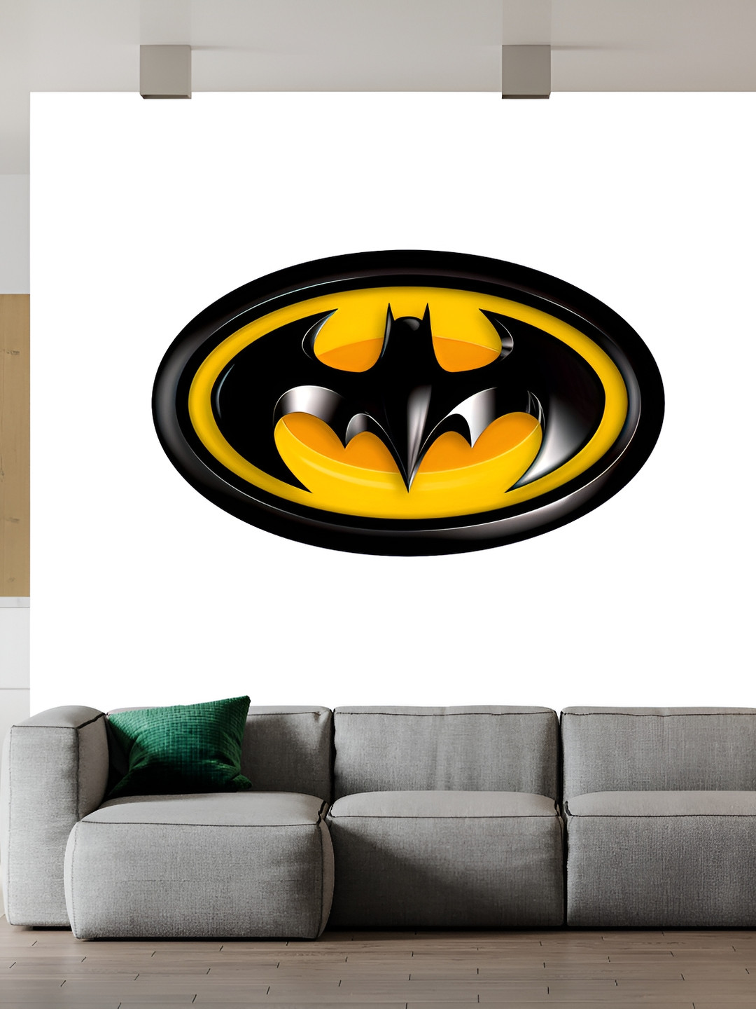 Wallpics Black & White Batman Wall Poster