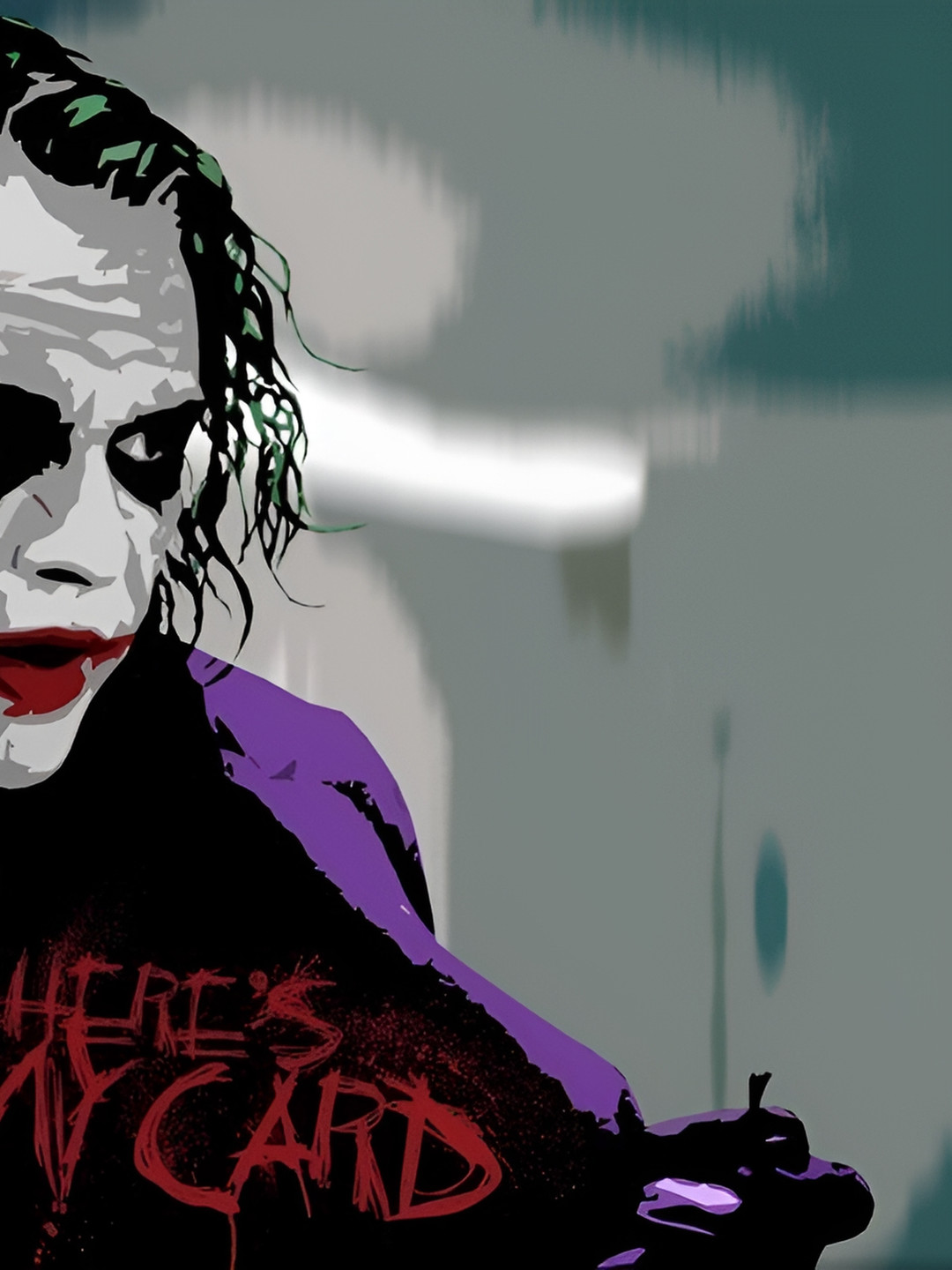 Wallpics Purple & White Paper Wall Sticker