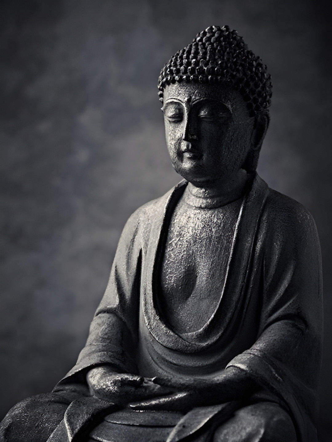 Wallpics Grey Religious Wall Poster