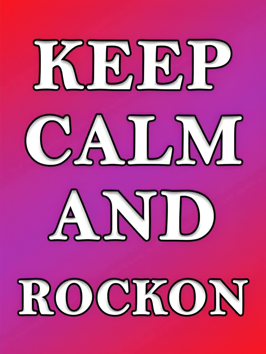 Wallpics Red & Purple Quote Wall Poster