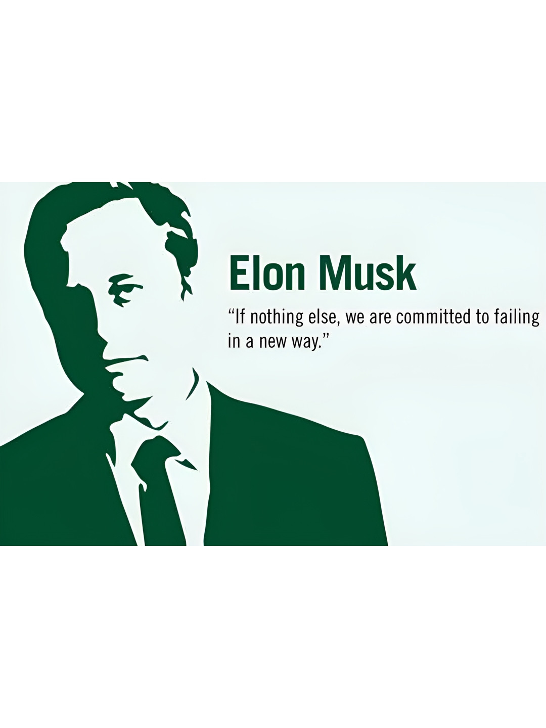 Wallpics White & Black Typography Wall Poster