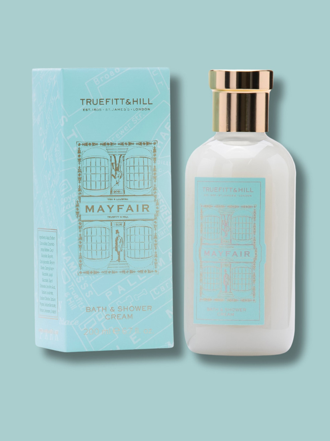 TRUEFITT & HILL Mayfair Bath & Shower Cream 200 ml