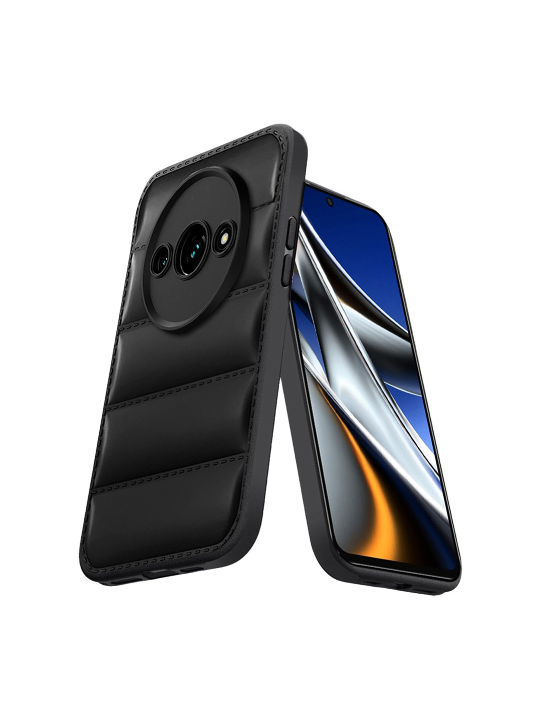 Karwan Puffer Edition Redmi A3 Back Case Mobile Accessories