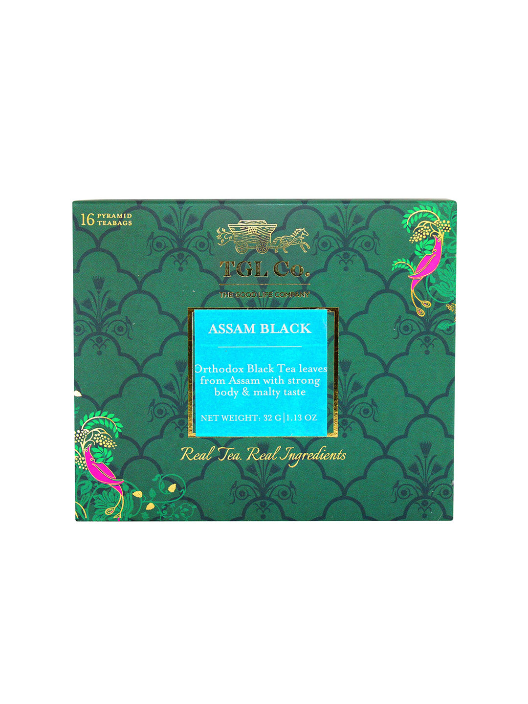 TGL Co. Pack Of 2 Assam Black Tea Bags - 32 G Each