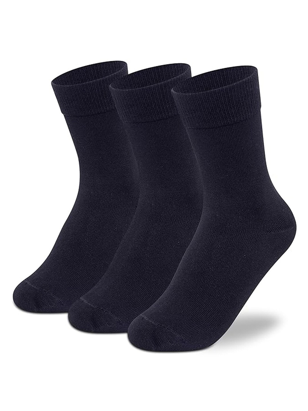Supersox Bamboo Regular School Uniform Socks for Kids, (Pack Of 3)