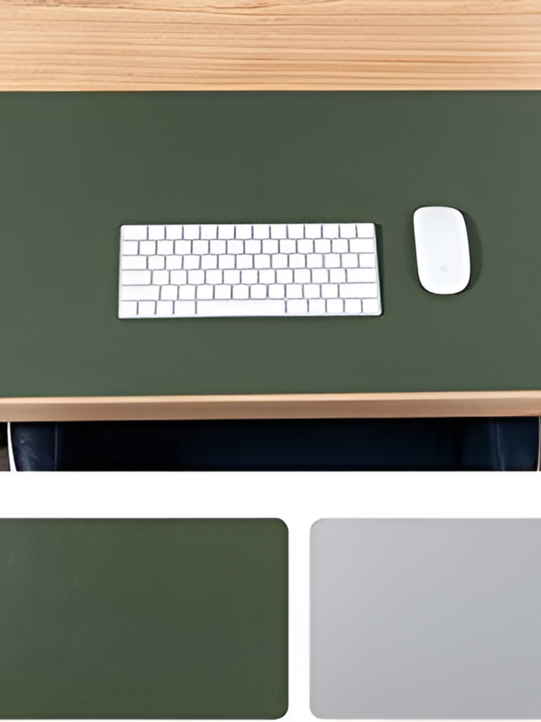 SYGA Green Water Resistant Desk Pad
