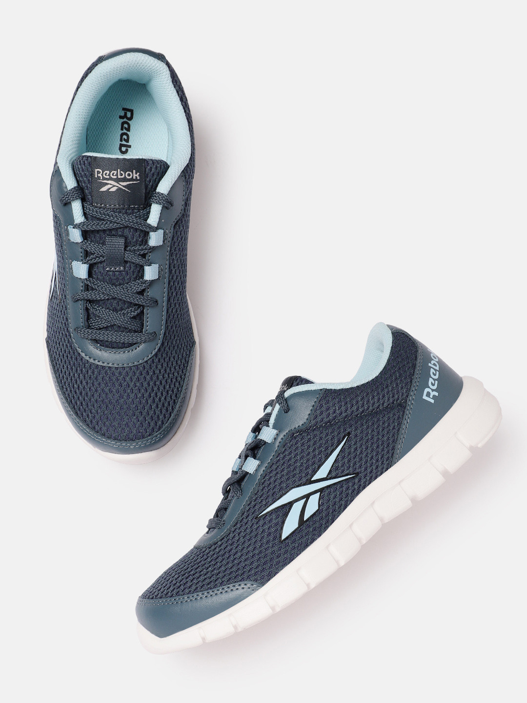 Reebok Women Woven Design Lux Runner Shoes