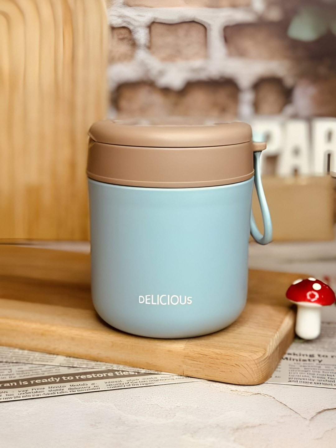 UniKart Blue Stainless Steel Lunch Box- 430 ml