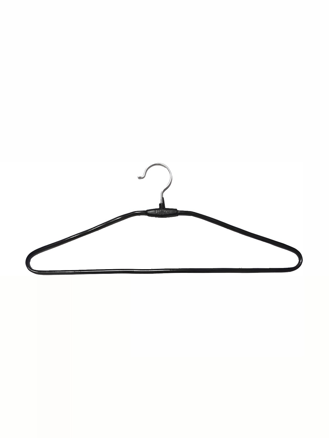SINAL Black & Silver toned 30 pcs Steel Cloth Hangers