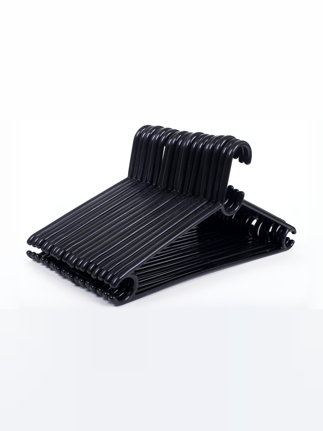 SINAL 24 Pieces Black Clothes Hanger