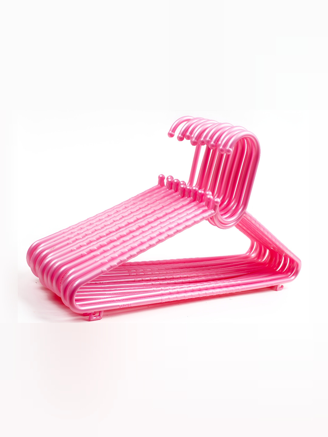SINAL 12 Pieces Pink Clothes Hanger