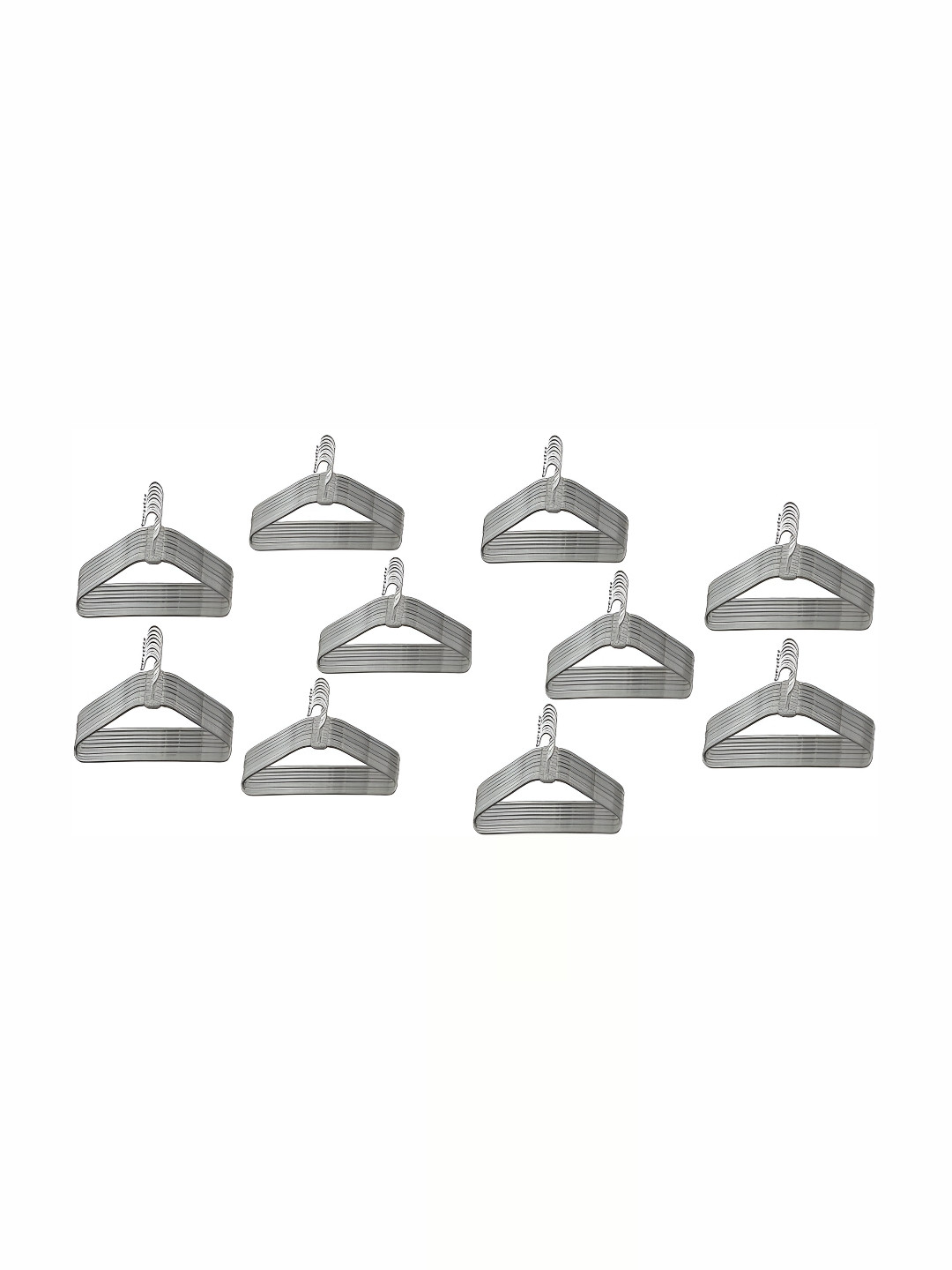 SINAL 100 Pieces Steel Clothes Hanger