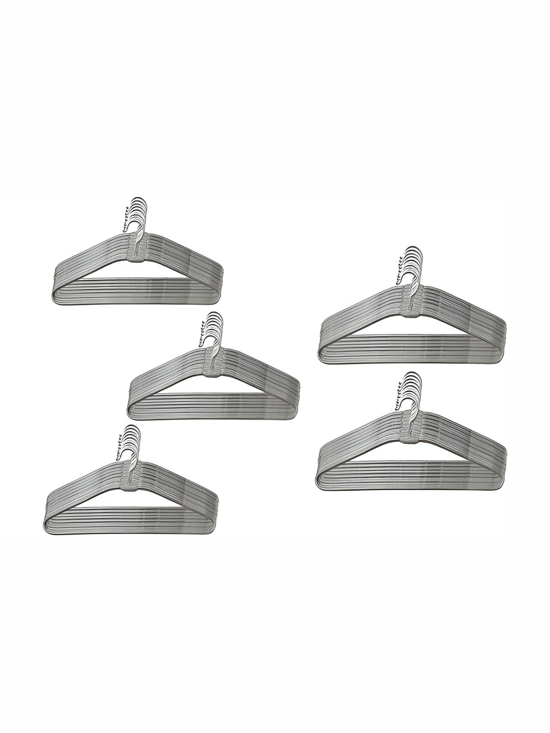 SINAL 50 Pieces Steel Clothes Hangers