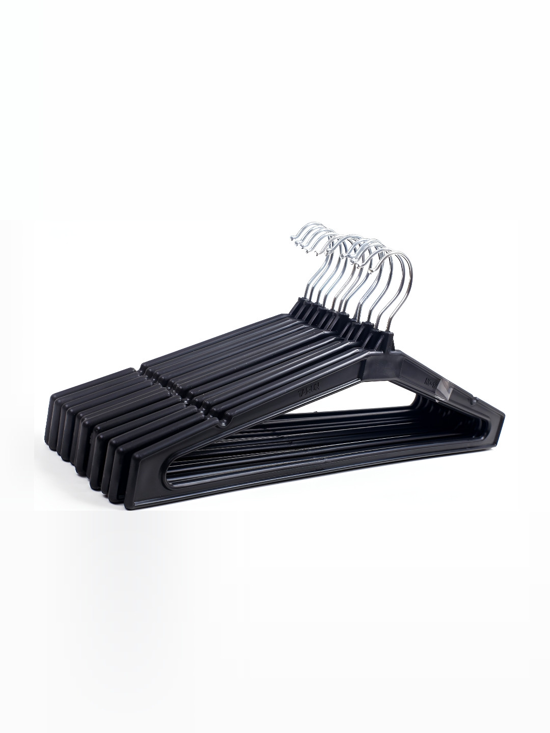SINAL12 Pieces Black Clothes Hangers
