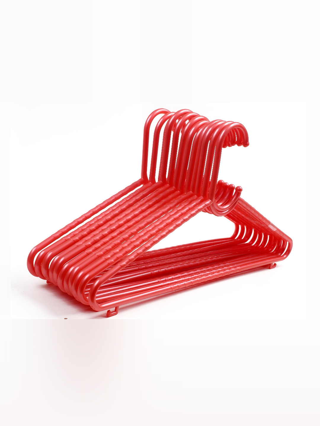 SINAL 12 Pieces Red Clothes Hanger