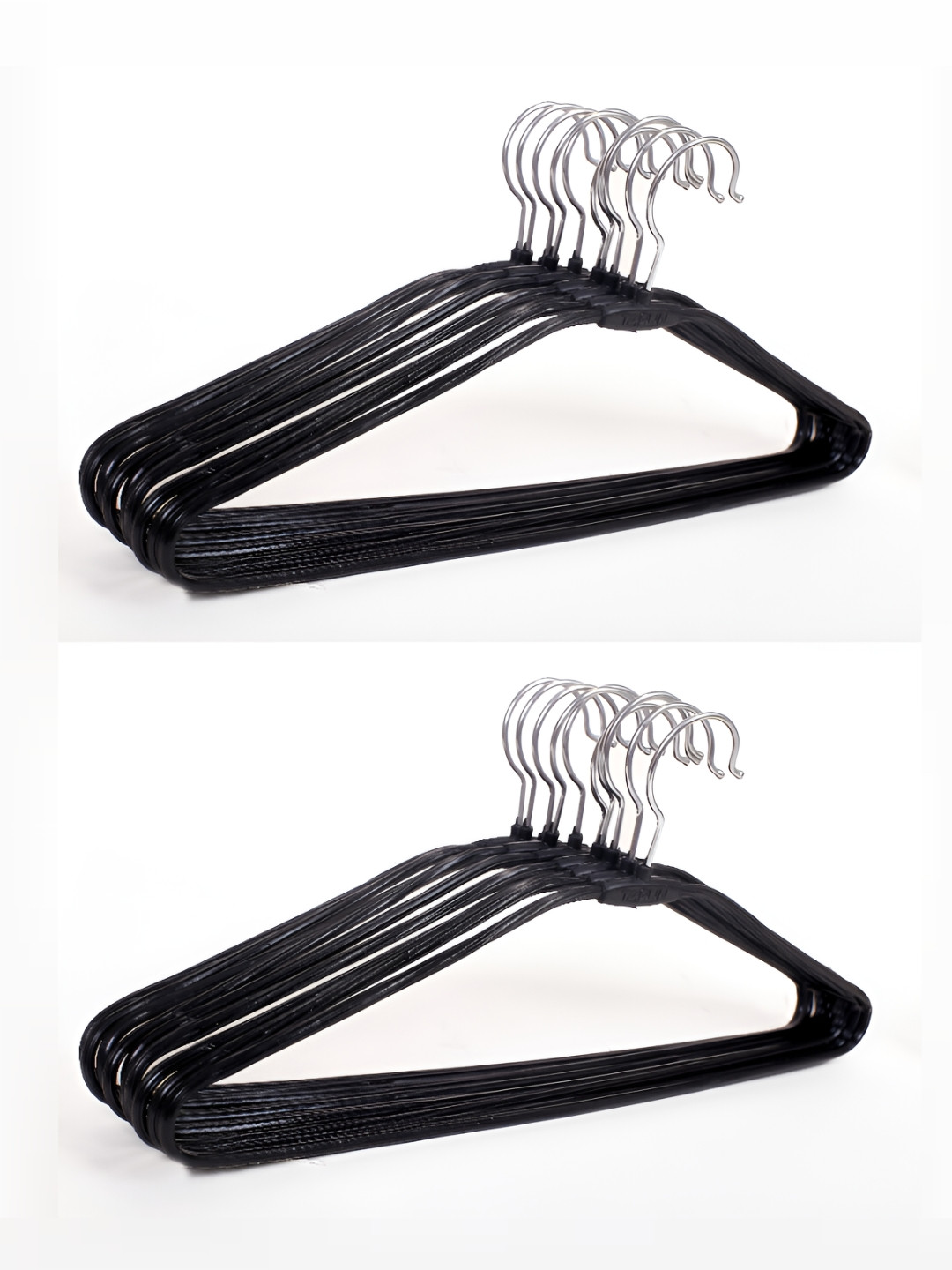 SINAL Black 20 Pieces Steel Clothes Hangers