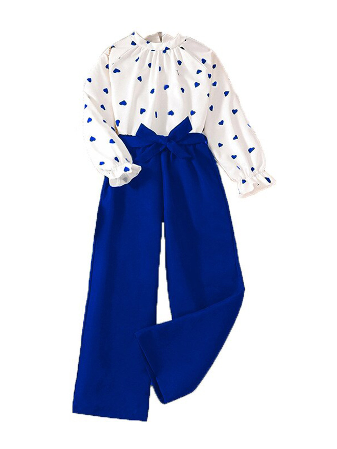 StyleCast x Revolte Girls Long Sleeves Round Neck Printed Top with Pyjamas