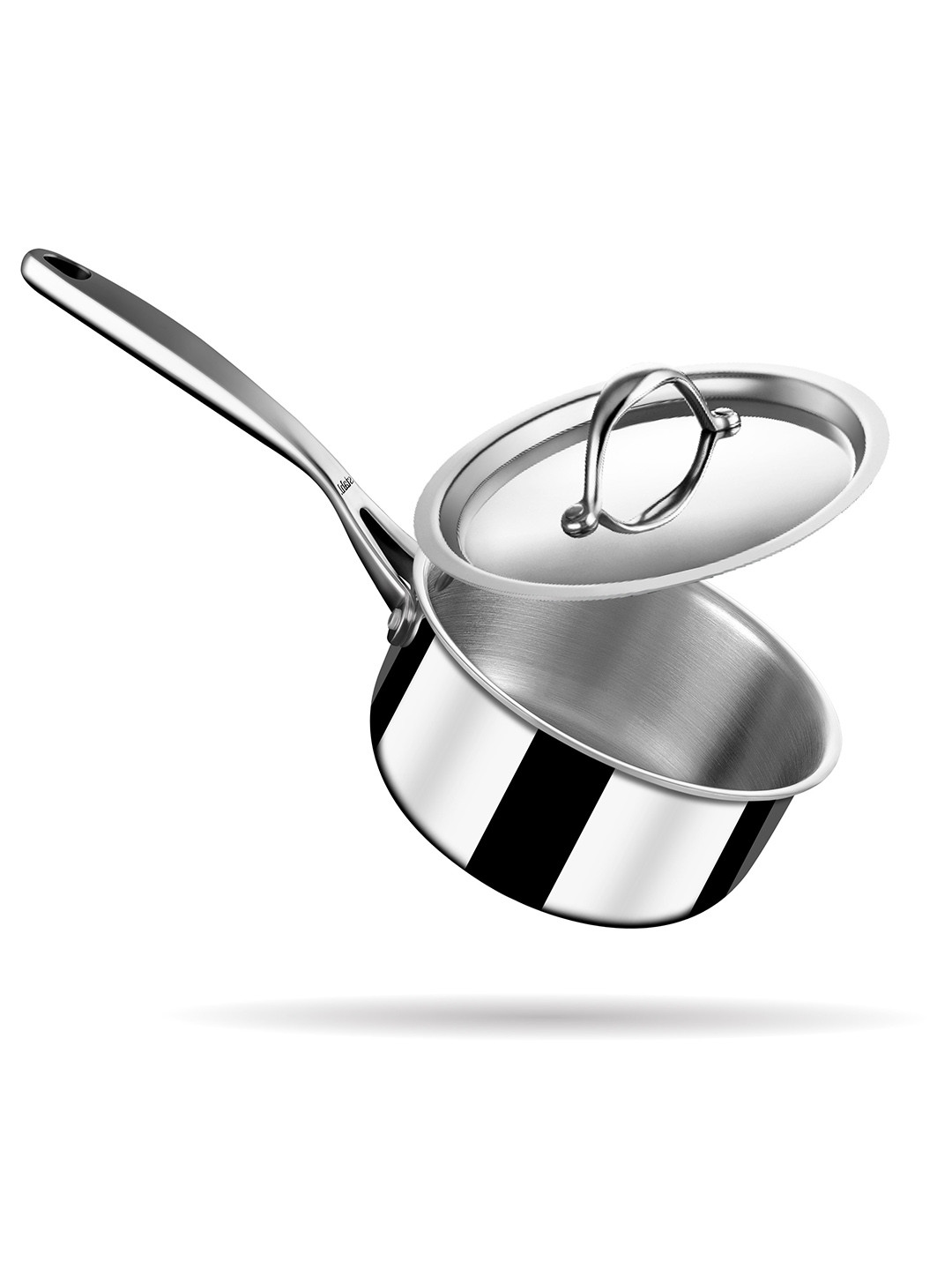 Stahl Steel Tri-Ply Stainless Steel Induction Base SaucePan