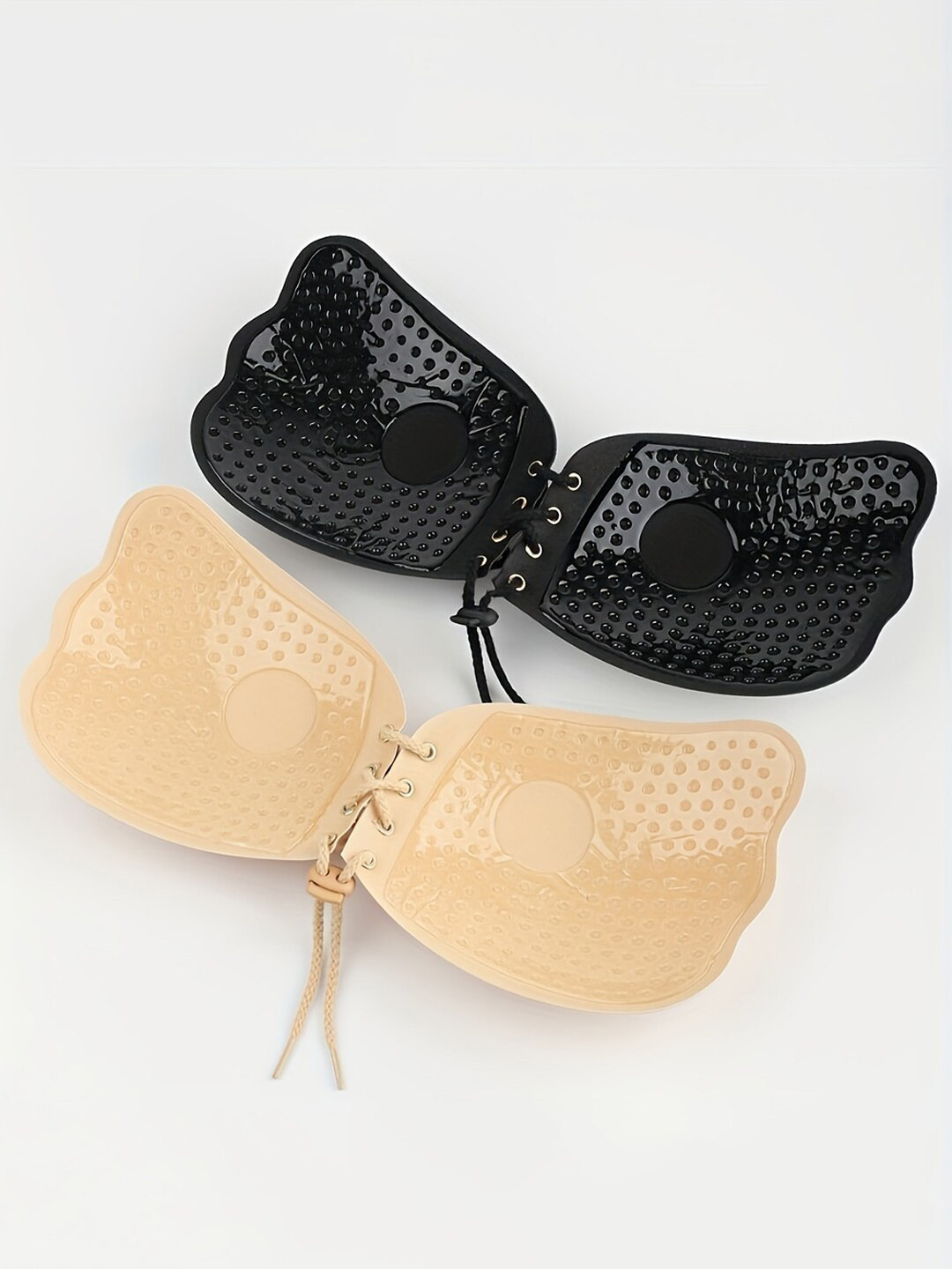 Krelin Set Of 2 Strapless Self Adhesive Push up Backless Stick-On Bra