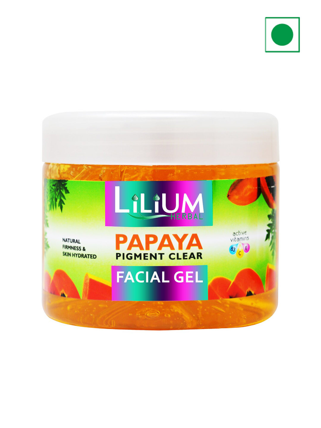Lilium Papaya Pigment Clear Facial Gel - 500ml