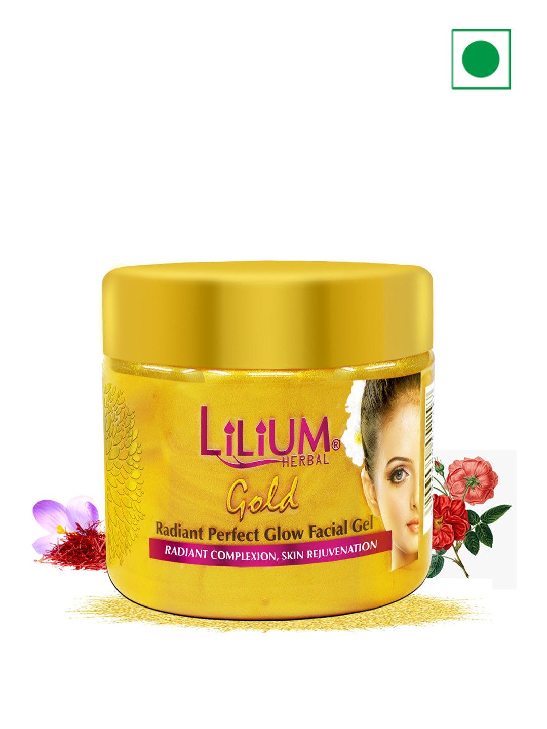 Lilium Radiant Perfect Gold Glow Facial Gel - 200ml