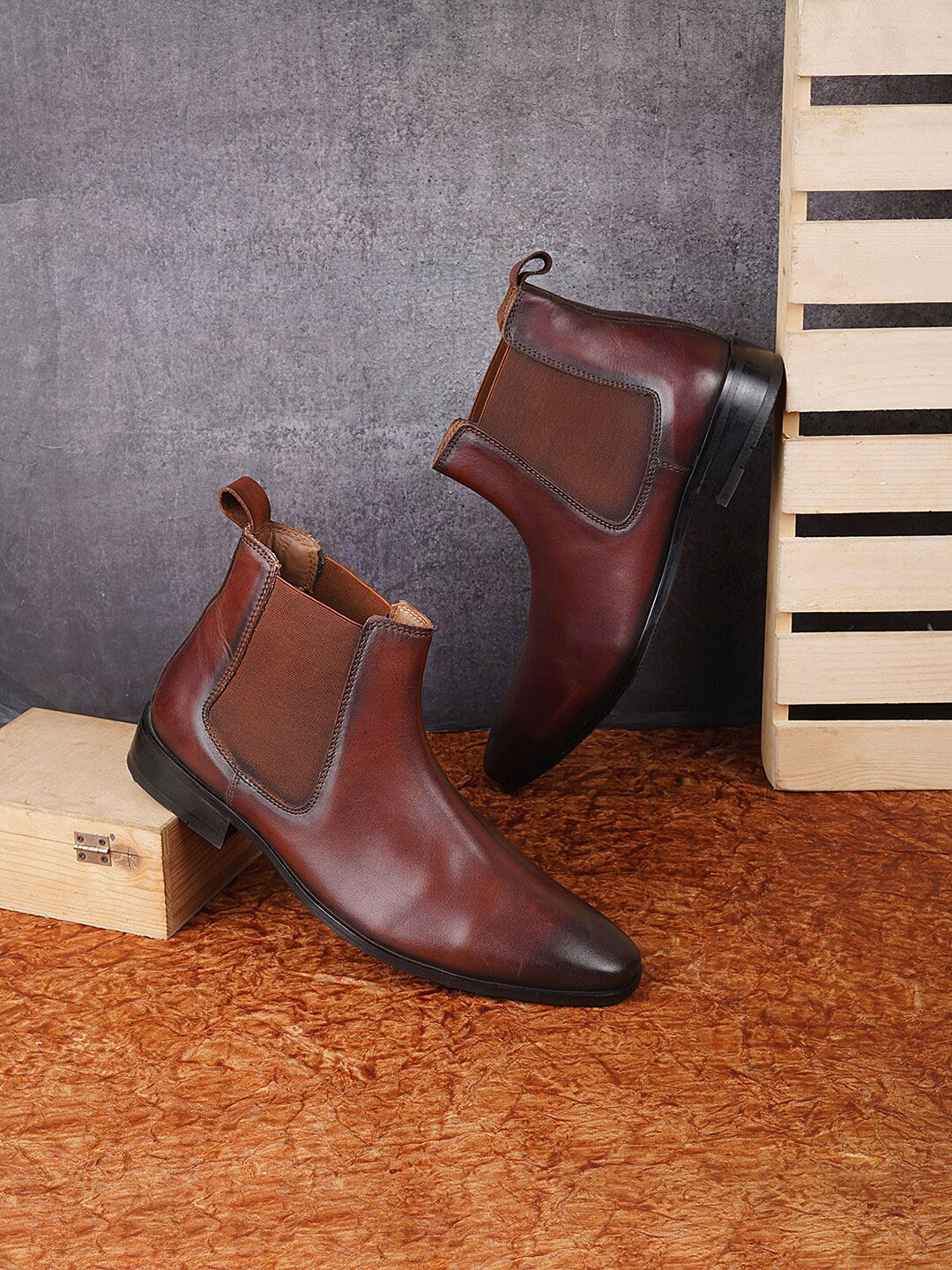 DAVINCHI Men Chelsea Boots