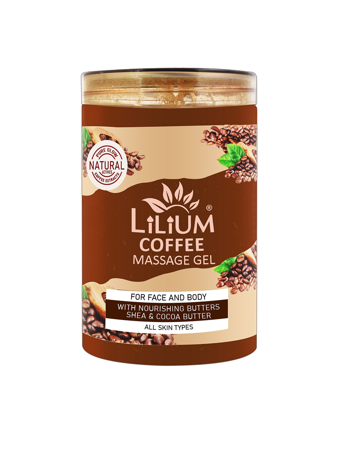 Lilium Coffee Massage Gel - 900 ml