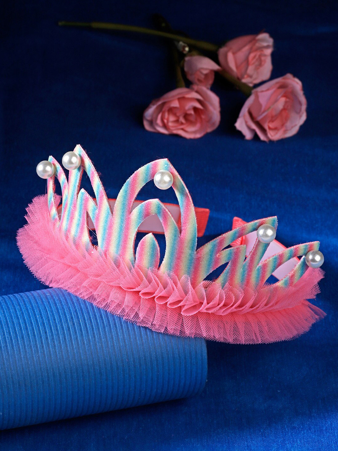 Stoln Girls Crown With Pearl Hairband
