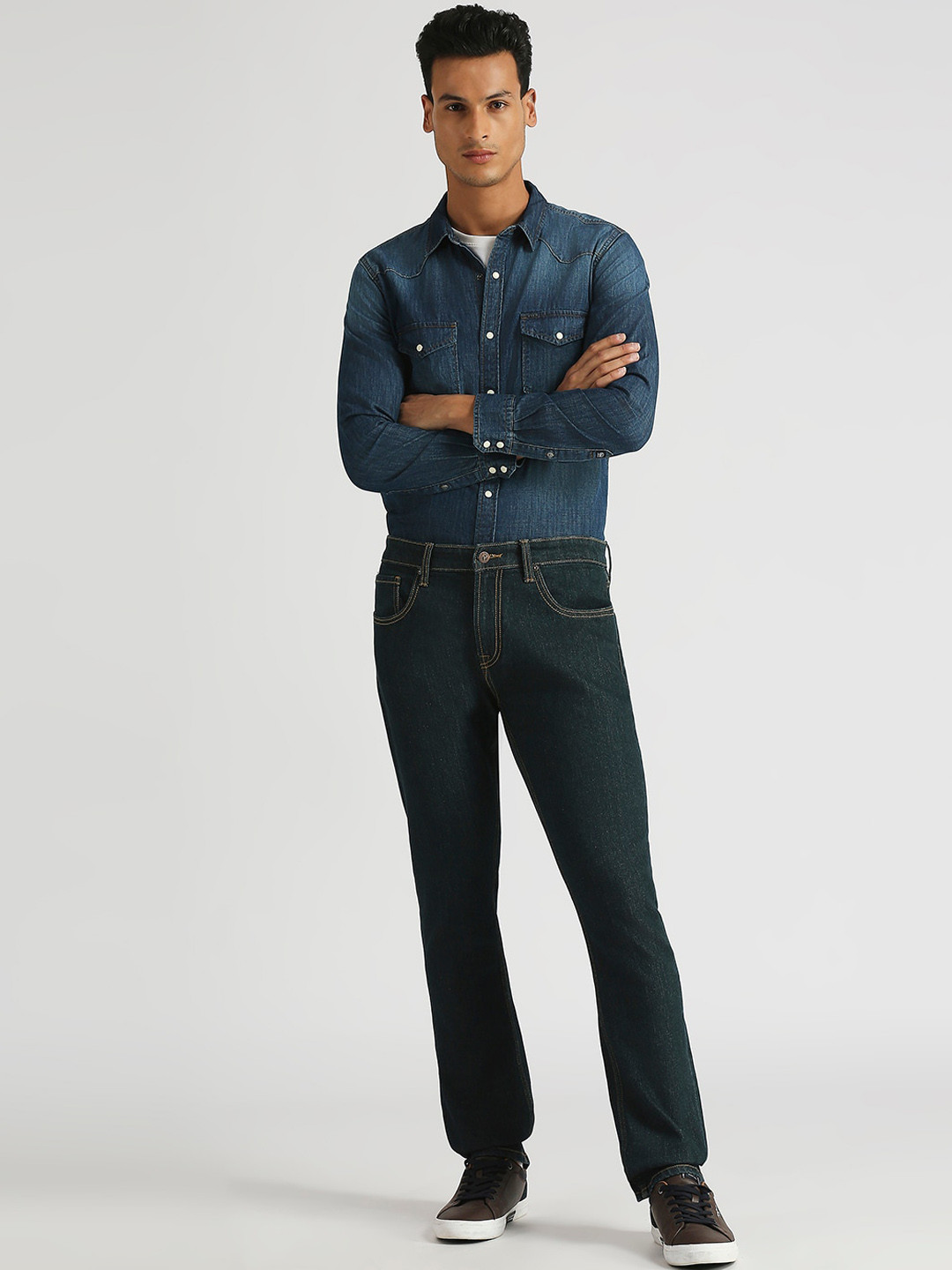 Pepe Jeans Men Vendie Straight Fit Clean look Stretchable Jeans