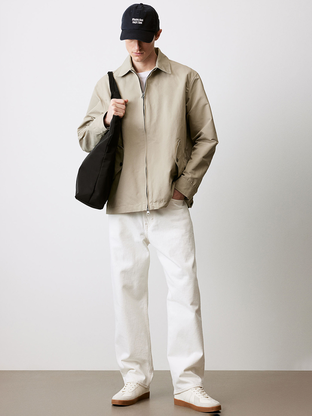 Buy H&M Loose Fit Twill Jacket - Jackets for Men 28566822 | Myntra 