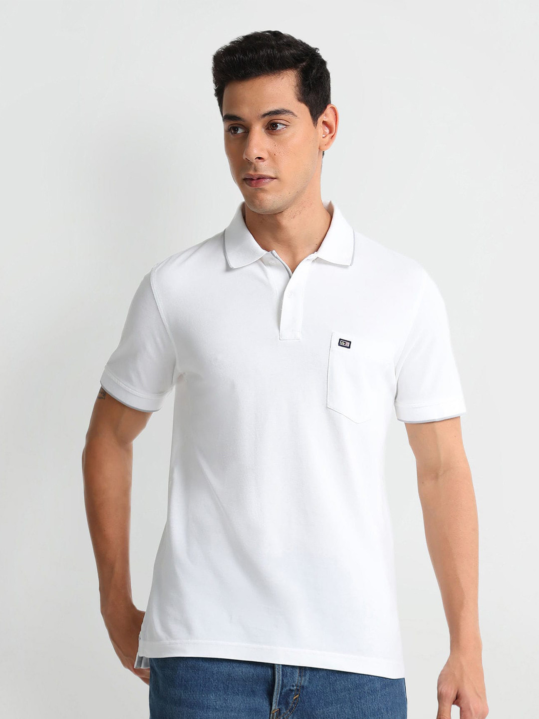 Arrow Sport Polo Collar Short Collar Cotton T-shirt