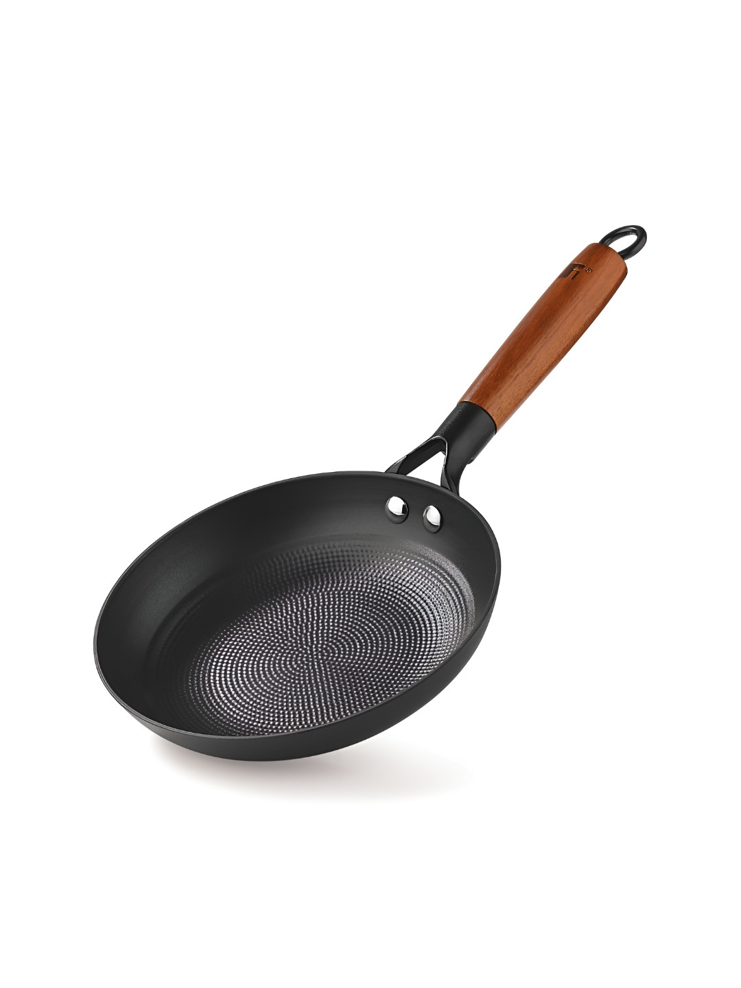 Bergner Odin 28 cm Induction Bottom Cast Iron Frypan, Enamel Finish, Metal Spatula Safe