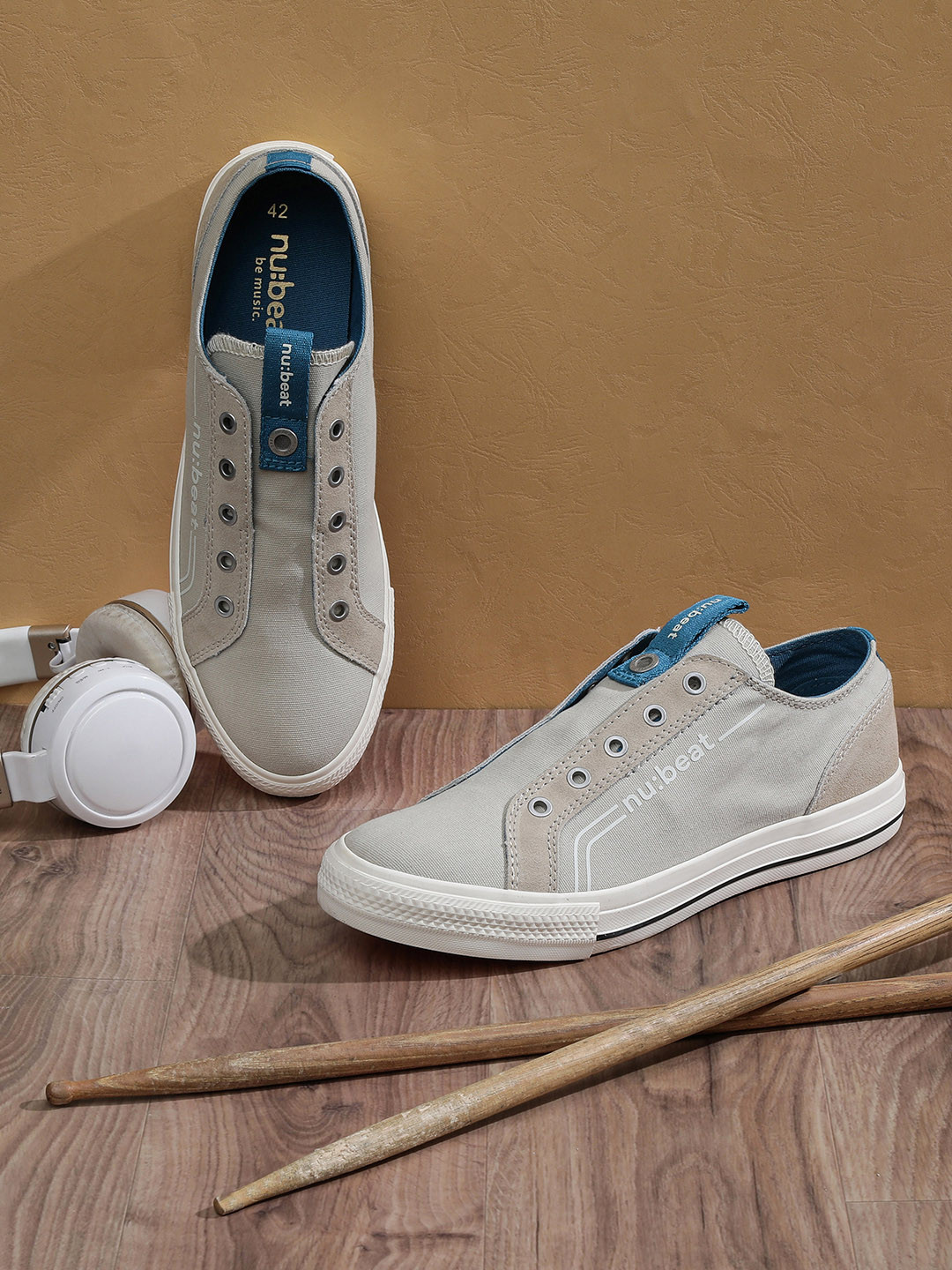 nubeat C MINOR Beige Sneakers