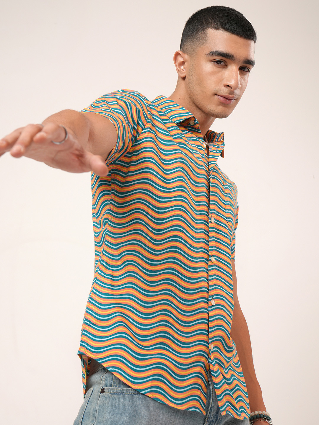 HIGHLANER Printed Casual Shirt